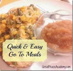 quick & easy meals