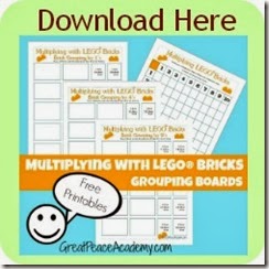 multiplying with lego bricks