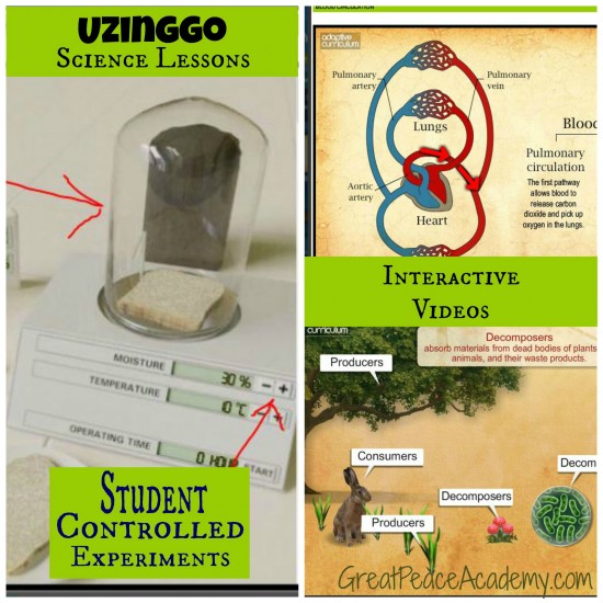 Online Science Instruction with Uzinggo | GreatPeaceAcademy.com #ihsnet