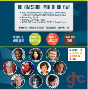 Homeschool Convention Locations, Dates and Speakers