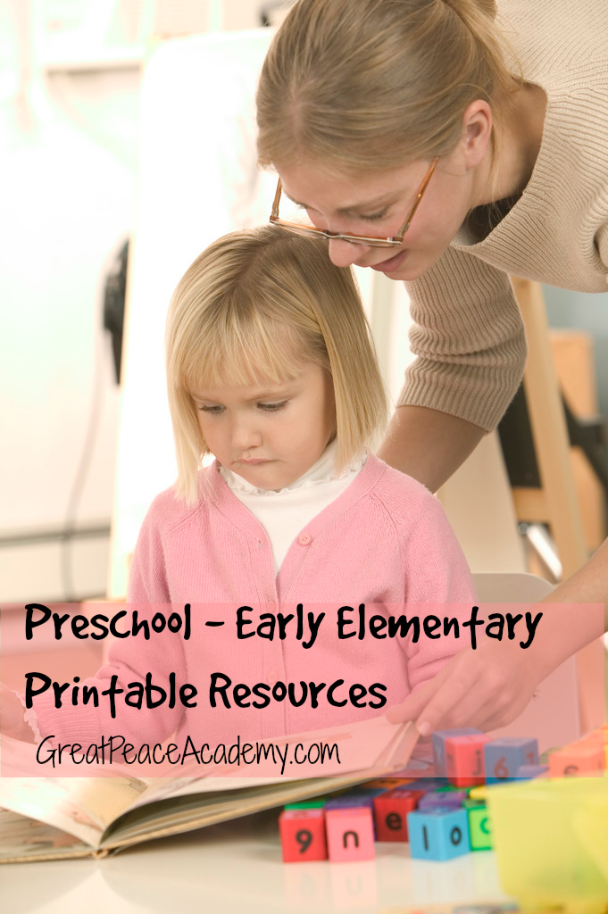 Homeschool Printable Resources