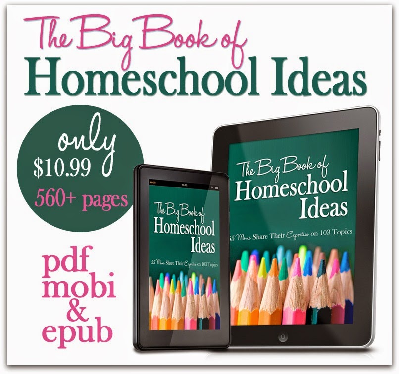 The Big Book of Homeschool Ideas, Over 100 chapters written by 55 Authors. Find it at Great Peace Academy The Big Book of Homeschoo Ideas, find it at Great Peace Academy
