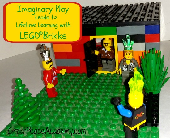Imaginary Play leads to lifetime of learning with LEGO Bricks. | GreatPeaceLiving.com