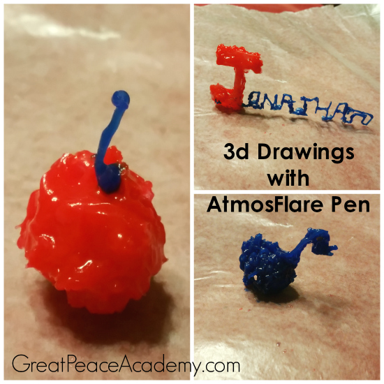 Turn Drawing on it's Side with 3d Pen Technology | GreatPeaceAcademy #ihsnet