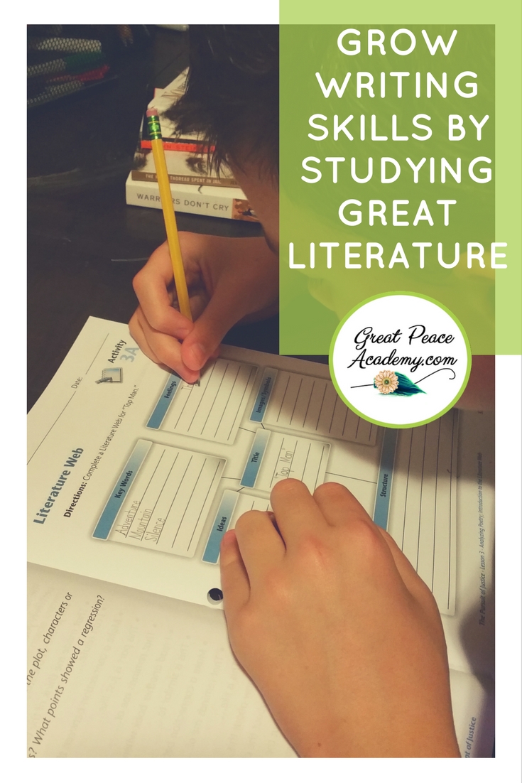 A New Find: Excellent Language Arts Using Great Literature | GreatPeaceAcademy.com #ihsnet #gifted