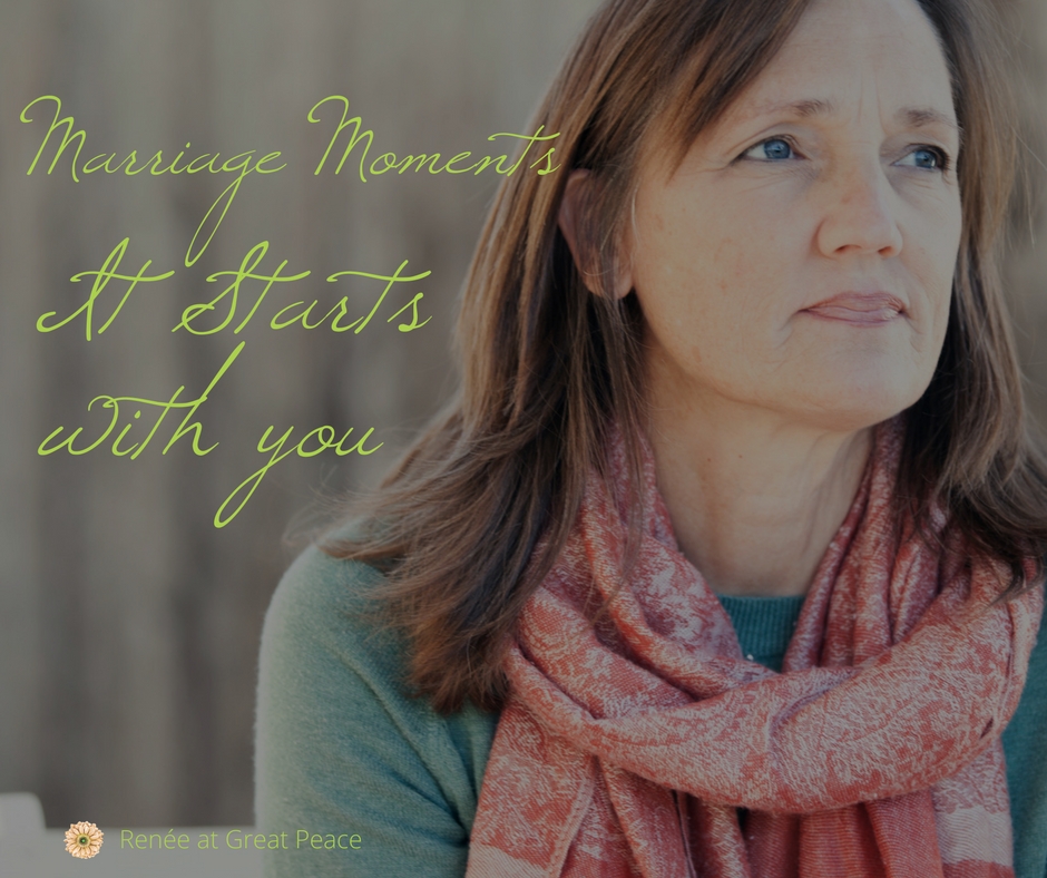 How to Grow a Stronger Marriage with 20 Things to Pray | Marriage Moments with Renée at Great Peace #marriage #love 