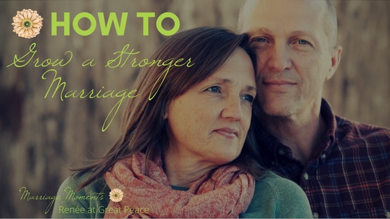 How to Grow a Stronger Marriage with 20 Things to Pray | Marriage Moments with Renée at Great Peace #marriage #love 